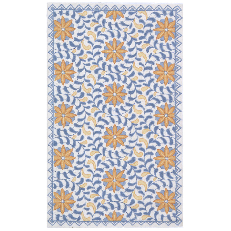 Chelsea Hand Hooked Wool Floral Rug
