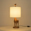 1 lampe de table girafe à 1 lumière