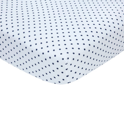 Drap-housse pour lit de bébé Stars