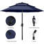 Parasols de patio à 3 niveaux Miqdad par Arlmont & Co.-1888916549-1924307206