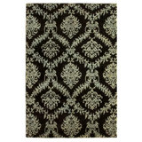 Metro Wool Damask Area Rug