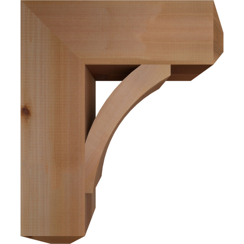 Support pour artisan Thorton, Cèdre rouge de l'Ouest (lisse), H 24 po x l 6 po x P 20 po