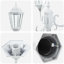 Brighton Garden Light Post Dark Green/Black Outdoor Lamp-1847590860-1847590863