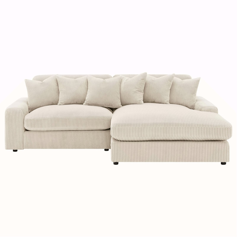 Upton Sand Reversible Sectional Sofa