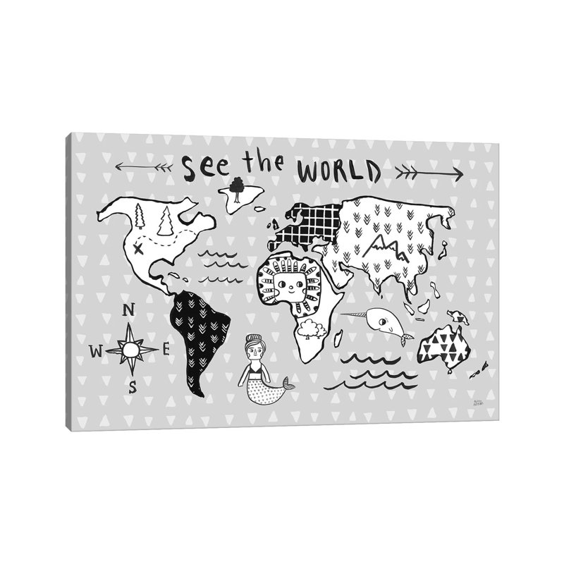 Scandy Baby I by Melissa Averinos - Wrapped Canvas Print, 101.6 cm H x 66.04 cm W x 1.91 cm D