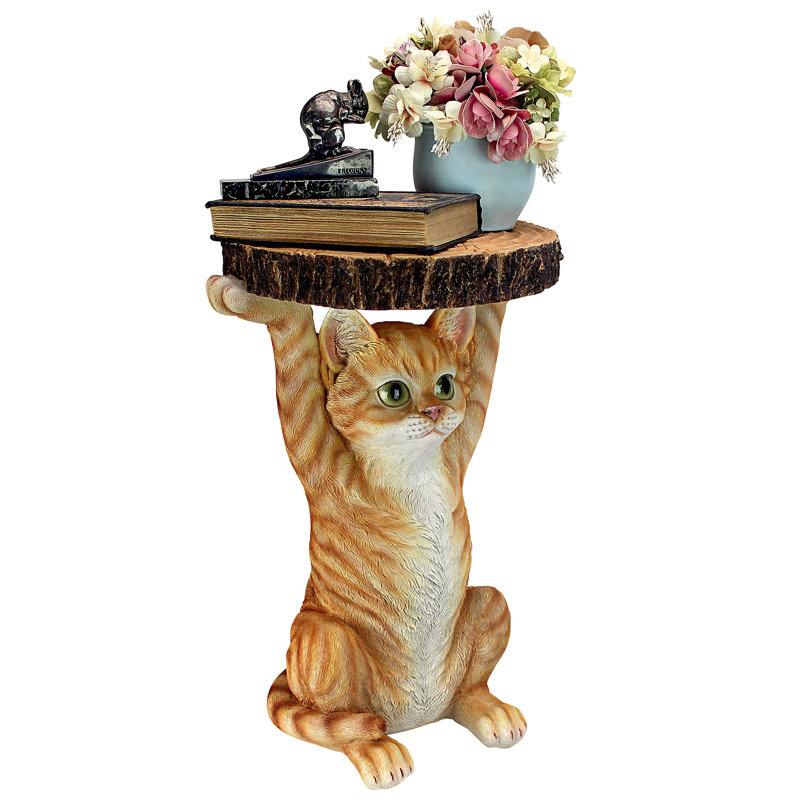 Table de bout Tabby Cat at Your Service