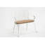 Banc de patio (blanc)