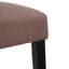 Chaise d'appoint rembourrée en lin capitonné Wren-263736400-197857313