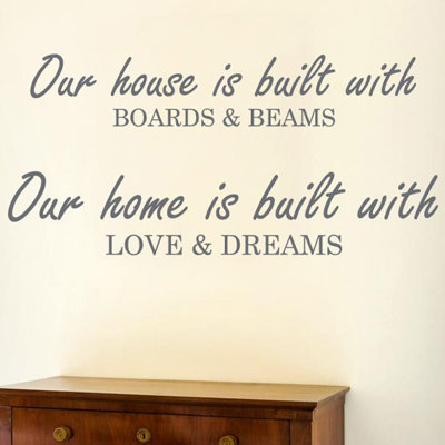 Non-Wall Damaging Wall Decal
