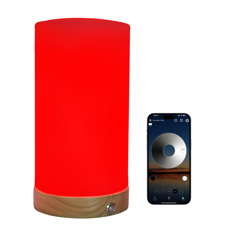 Lampe rouge pour le sommeil avec contrôle du temps et des applications: lumière rouge pour le sommeil