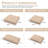 Cartert 9 Pcs Outdoor Cushion Cover Set For 3" Outdoor Cushions And Patio Furniture Cushion Covers,  Only Covers-995239590