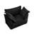 49"Corduroy Fabric Armchair with 2 Toss Pillows-1648137067