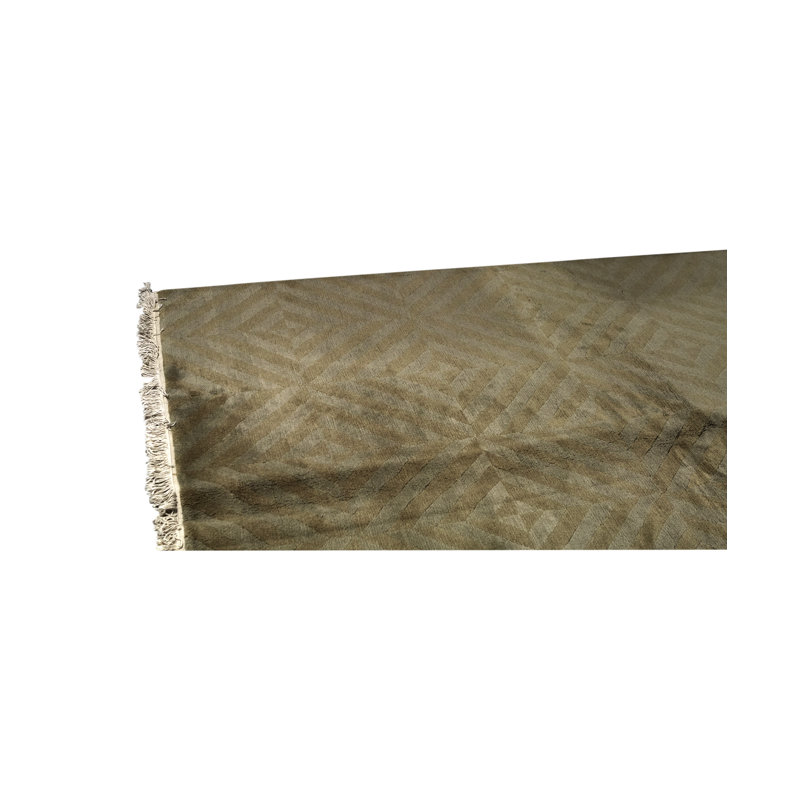 Tibetan Wool Geometric Area Rug