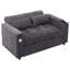 2 Seater Fabric Sofa Bed-1883693349