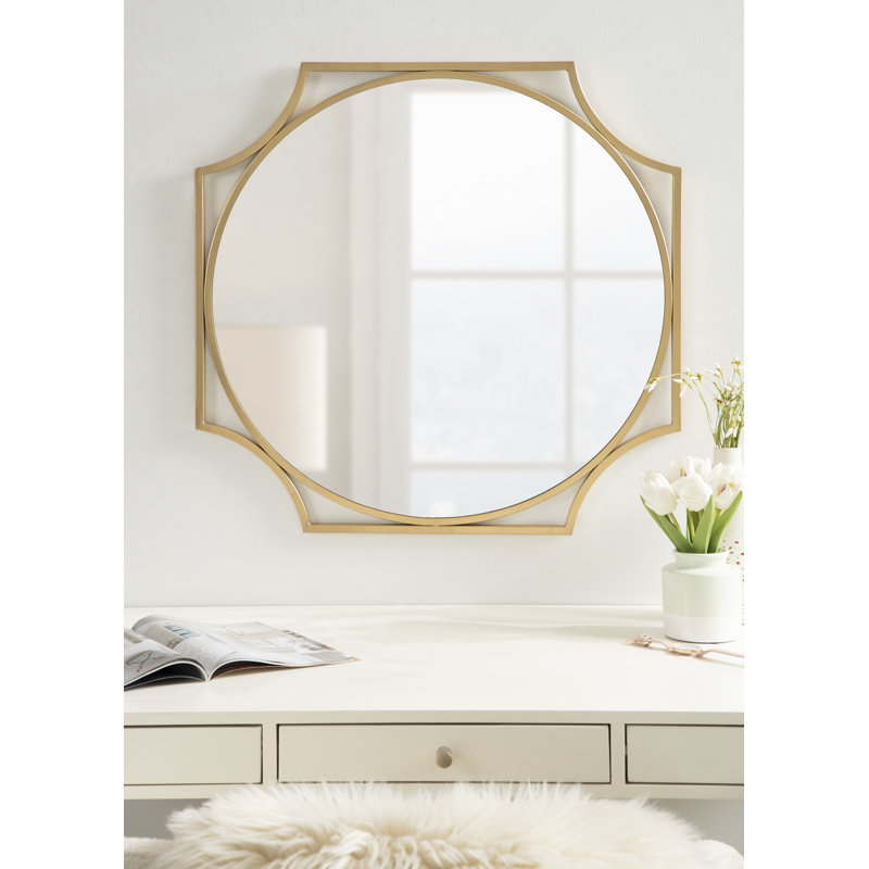 Miroir mural Rateau 20 x 30, 28" X 28"