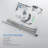 Circular Touchless Bathroom Faucet with Pop-Up Drain — Plug-In or Battery Powered-128910432