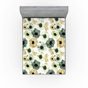 Almond Green/Dark Mustard Floral