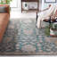 Oriental Hand-Knotted Blue / Beige Area Rug-36278570