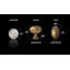Paquet de 1,4 po de boutons ovales-87682479