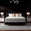 Matelas hybride à ressorts ensachés moyens 10 po / 12 po dans une boîte avec mousse certifiée CertiPUR-US-1141153132-1172185939