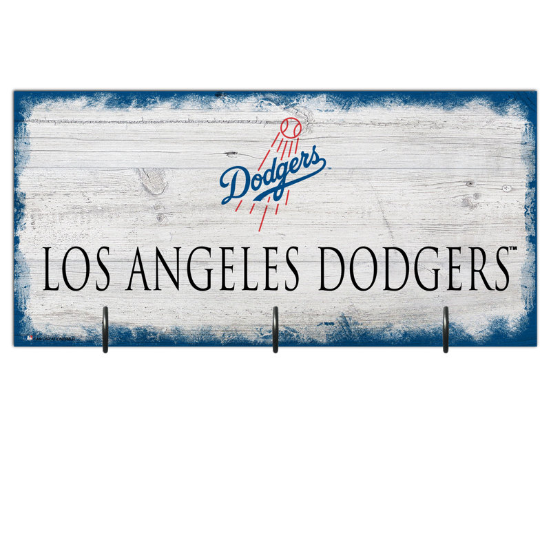 Wall 3 - Hook Wall Mounted Coat Rack, Dodgers