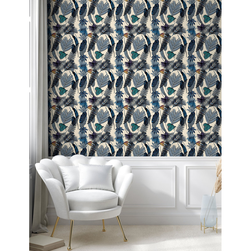 Rouleau de papier peint Ibtissem, L 100 po x l 13 po
