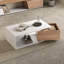 Floor Shelf Coffee Table with Storage