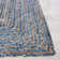 Demar Handmade Flatweave Blue/Natural Area Rug