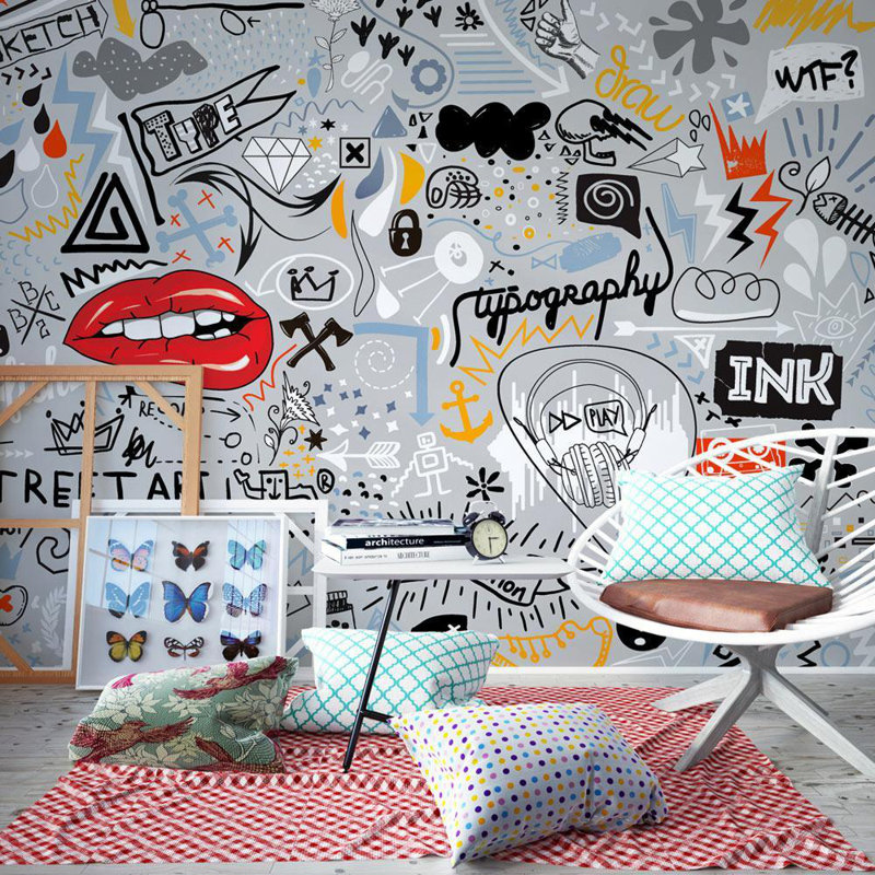 Murale Galip, L 6,83 pi x l 9,83 pi