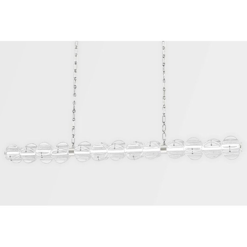 Lindley LED Island Light, Polished Nickel