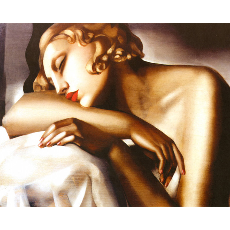 Sleeper, 28" H x 35" W