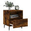 Mantador 40cm W Manufactured Wood Bedside Table-421682293