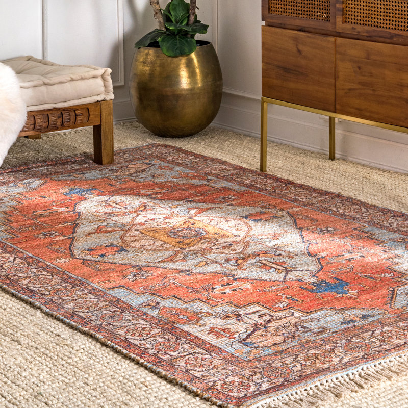 Rivington Flatweave Oriental Indoor Rug, Rectangle 3' x 5'
