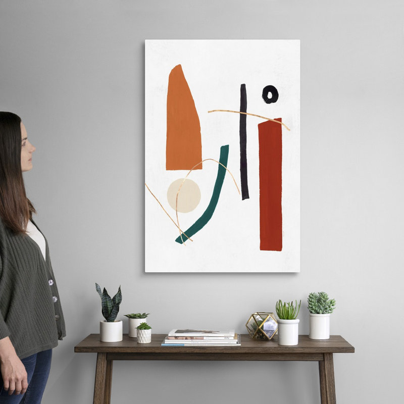 Reproduction d’art sur toile, "precision I" par PI studio, Toile tendue, H 36 po x l 24 po x P 1,25 po