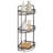 3 Tier Aluminum Bath Shelf in Black