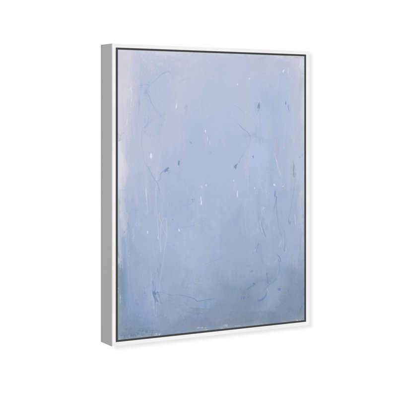 Calm Waters II Print by Oliver Gal, 17"H x 25"W, White Floater Frame