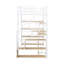 Lit mezzanine simple en métal avec escalier-1829096649