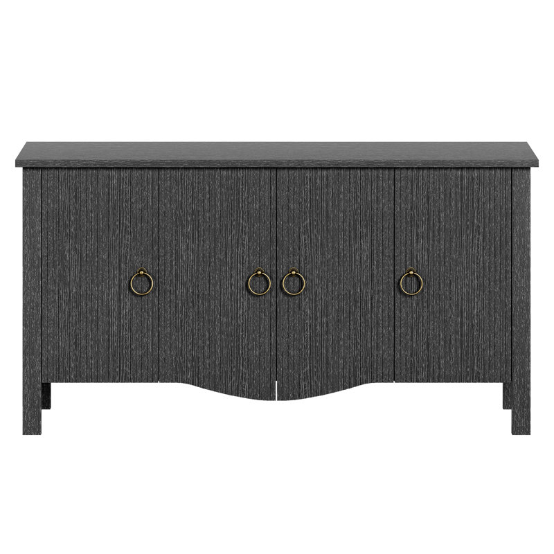 140cm Sideboard, Black