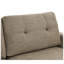 Canapé rembourré en polyester capitonné l 29,9 po x P 67,7 po x H 34,6 po Engage
