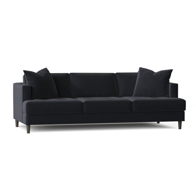 Upholstered 84'' Sofa, Napa Navy Chenille