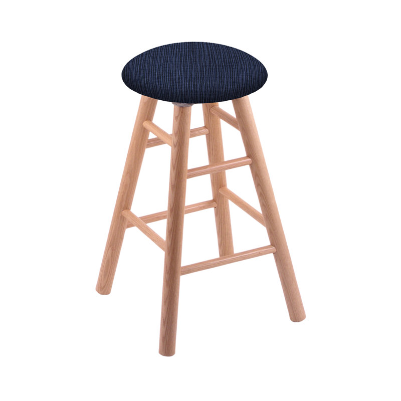 Tabouret de bar 24 po pivotante, Chêne naturel, Ancre graphique, Très haut (assise de 36 po de hauteur)