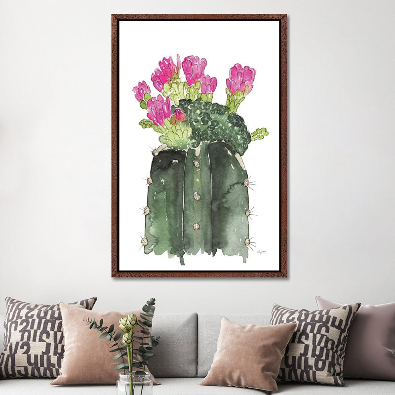 Botanical Letter G by Kelsey McNatt - Wrapped Canvas Rectangle Print on Canvas, Wood Framed, 66.04 cm H x 45.72 cm W