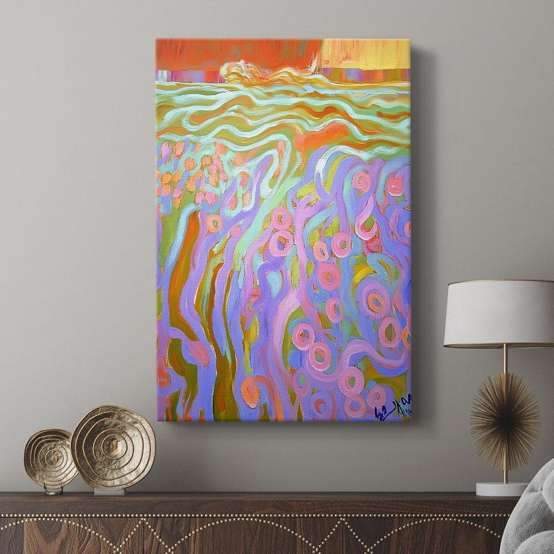 Série NAUTICAL CVI - Cavas enveloppés de galerie, H 60 po x l 40 po