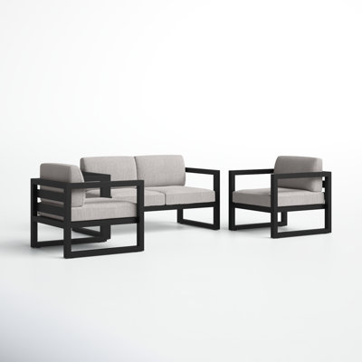 Avion 3 Piece Loveseat Set