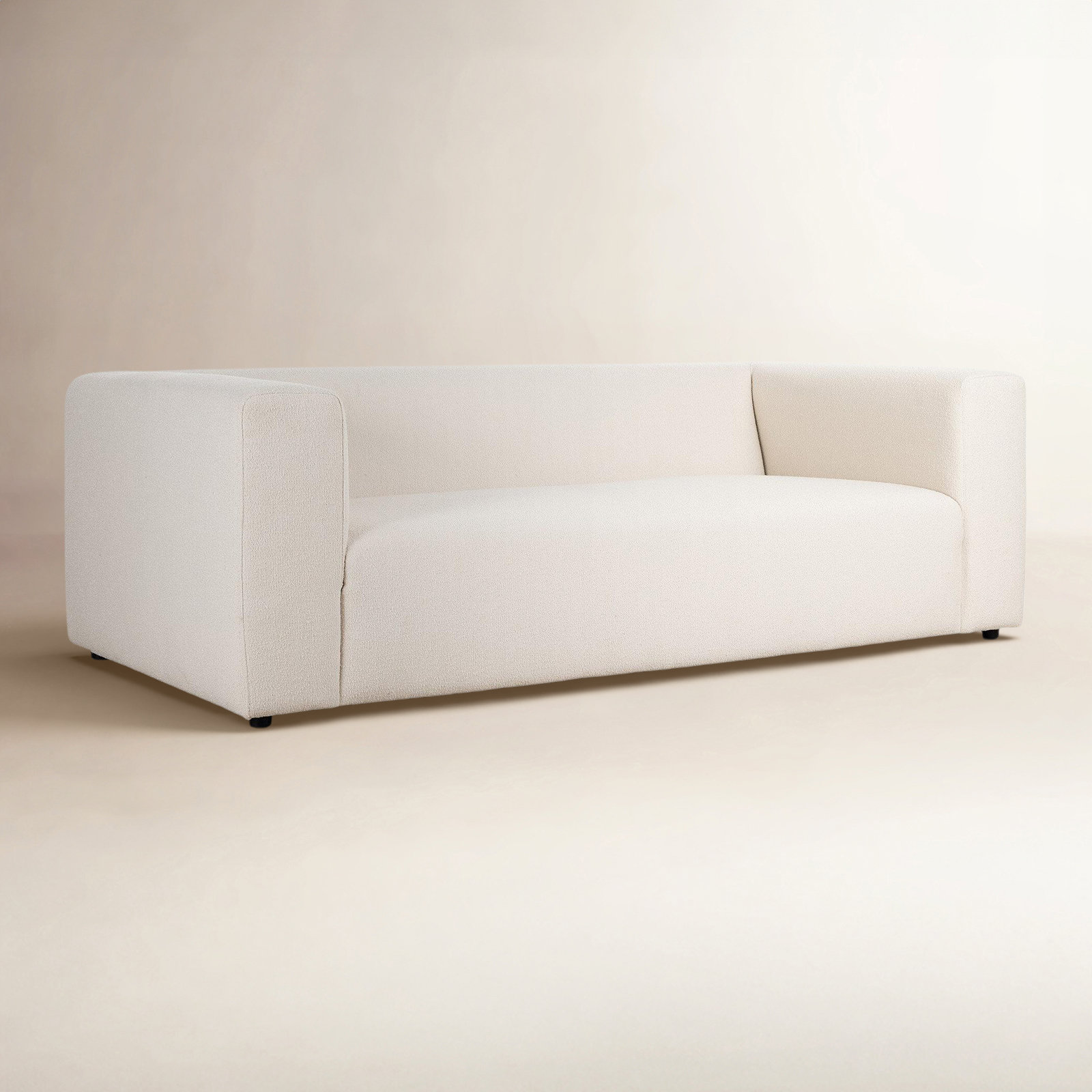Cayson 89" Sofa, Fayette Cloud