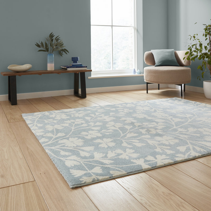 Catherine Lansfield Floral Area Rug, Rectangle 80 x 150 cm