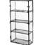 Rangement à 5 tablettes avec couvercle - polyvalent pour les bureaux