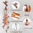 Delmus Metal Animals Wind Chime