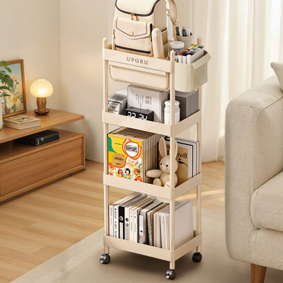 120.5cm H x 41.5cm W Utility Cart with Wheels
