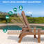 Chaise longue simple inclinable 24 po Alizay-84143327